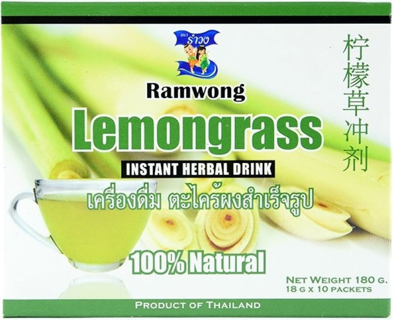 Ramwong Brand Instant Citroengras Drank 180g