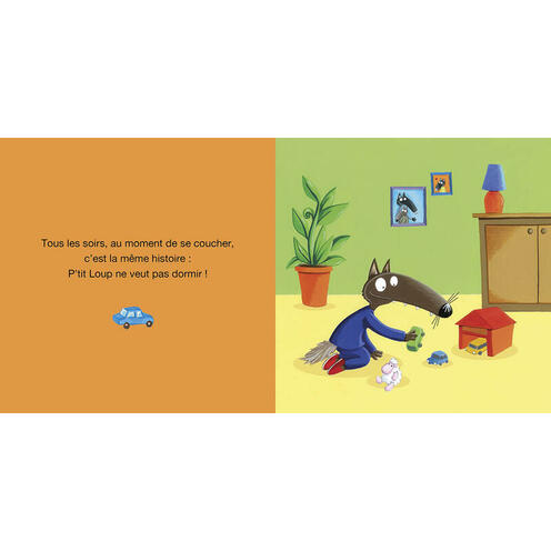 P'tit Loup ne veut pas dormir - AUZOU EDITIONS