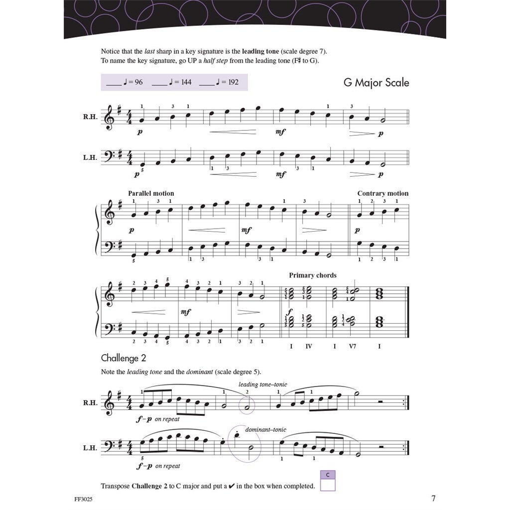 Hal Leonard Piano Adventures Scale and Chord Book 2 one-octave scales and chords