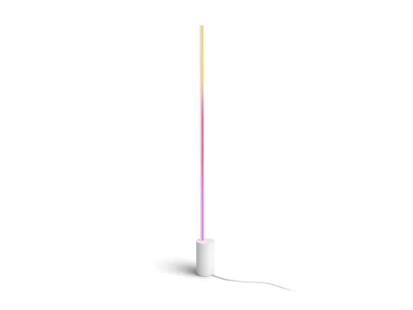Philips Hue White and Color Ambiance Gradient Signe - Gulvlampe - LED - 29 W - 16 millioner farver/varmt til køligt hvidt lys - 2000-6500 K - hvid