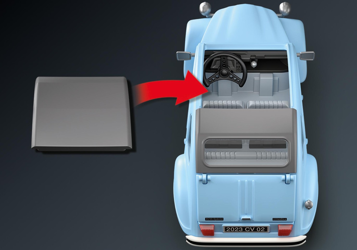 Playmobil - Citroën 2CV (70640)