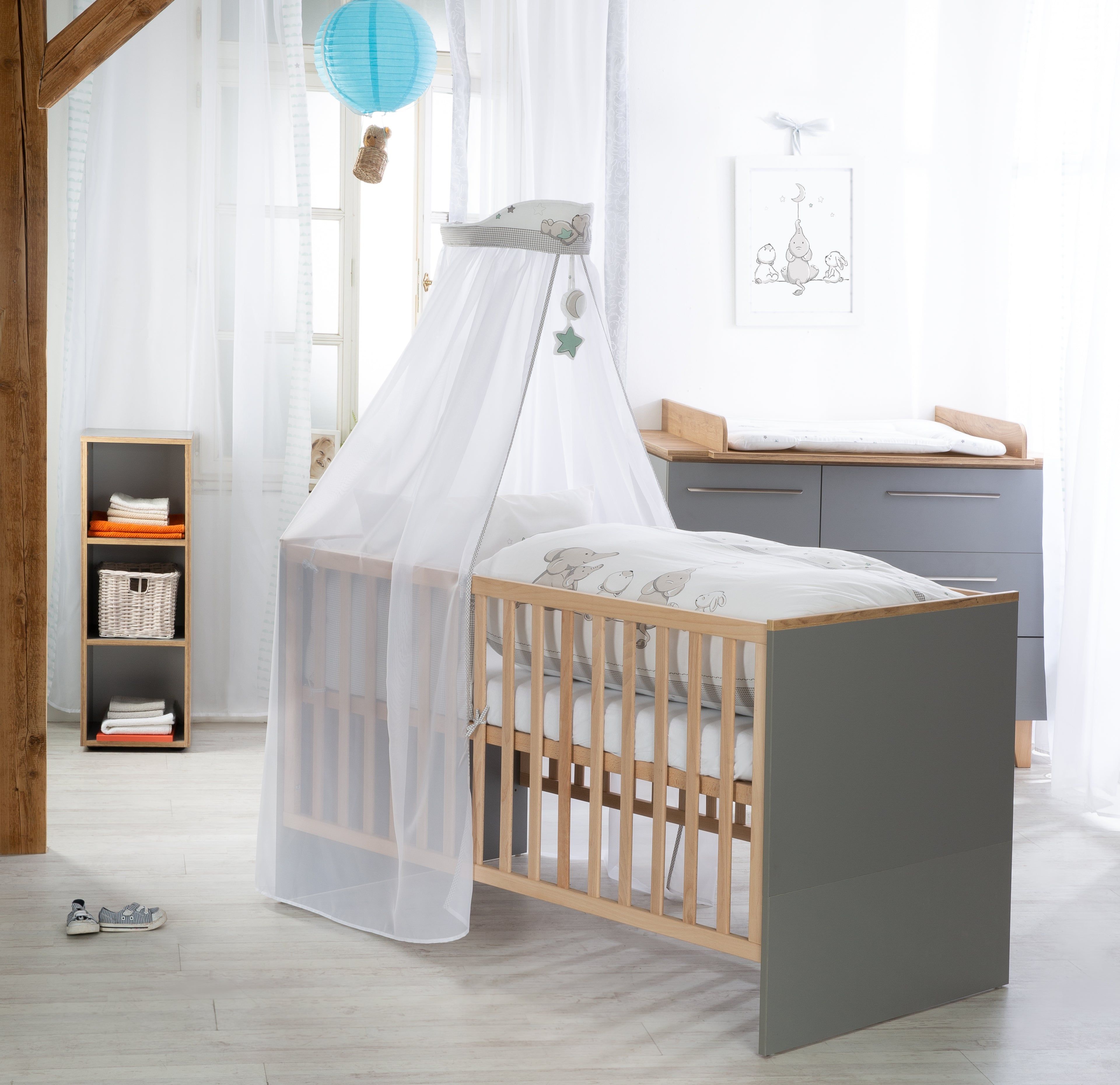 roba Kinder-Bettgarnitur 4-tlg, 'Sternenzauber®'