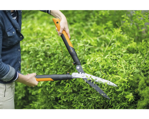 Fiskars HSX92 tandwielaangedreven heggenschaar