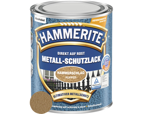 HAMMERITE Hammered Finish Verf Effectverf Koper 750 ml