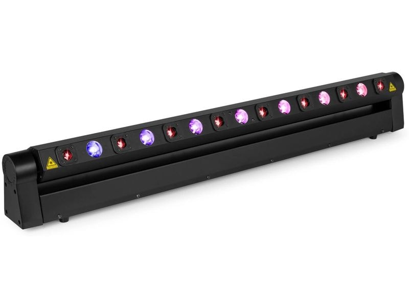 BeamZ Hyaden LED Moving Bar Moving Bar mit roten Lasereffekten