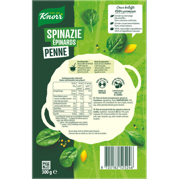 Knorr Spinazie Penne 300 g
