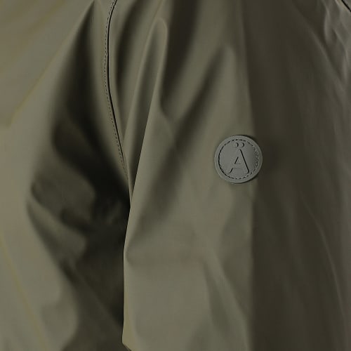 Veste Longue Imperméable T3177 Vert Kaki