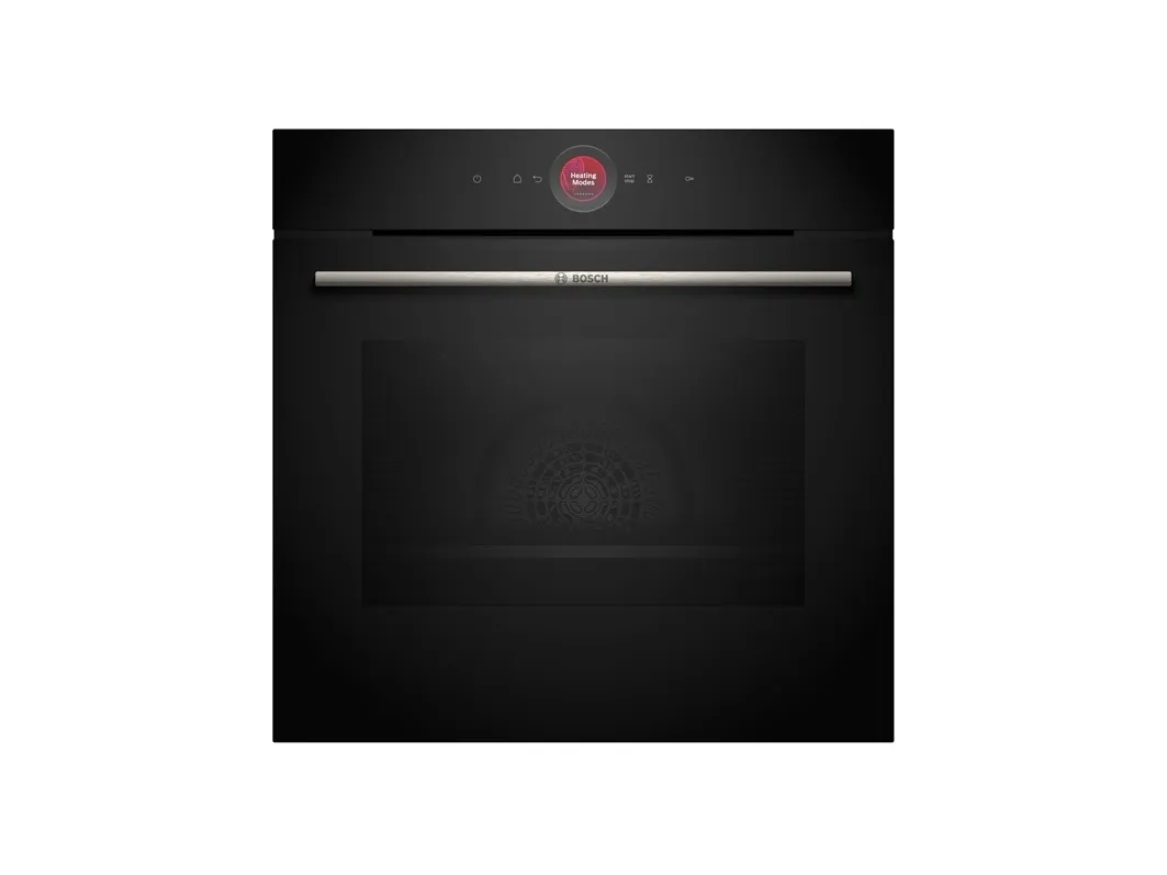 Bosch Serie | 8 HBG7721B1 - Ovn - til indbygning - niche - bredde: 56 cm - dybde: 55 cm - højde: 58.5 cm - med selv-rengøring - Klasse A  - sort
