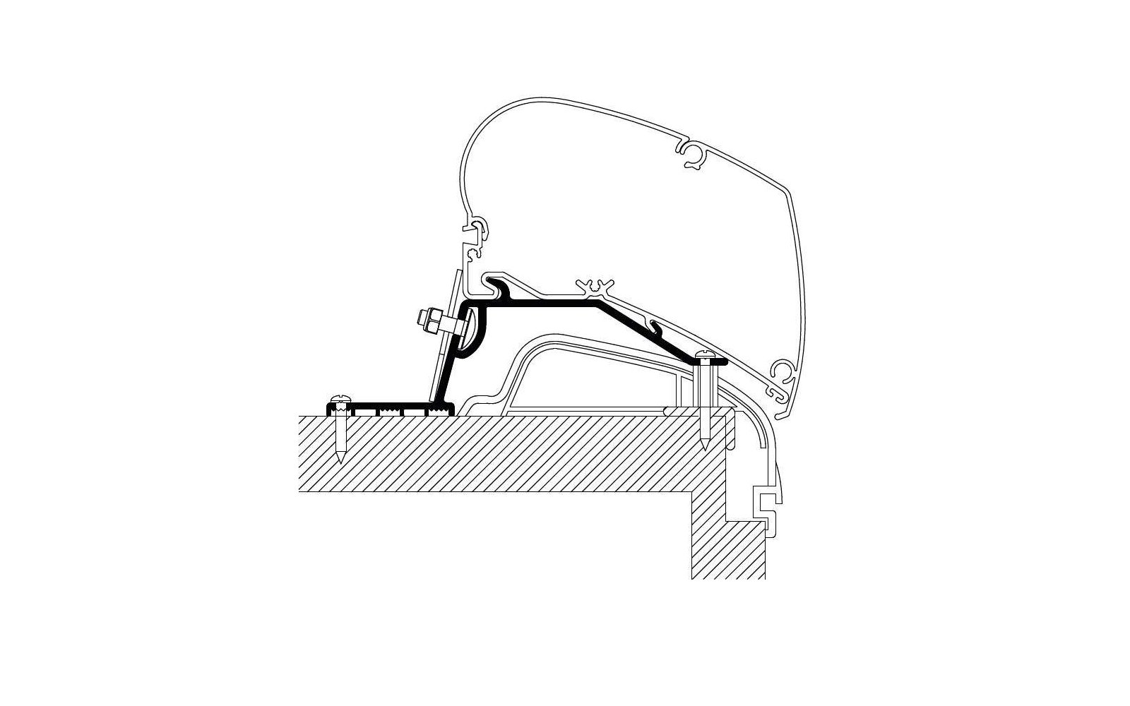 Thule Markisenadapter Hobby Premium & Ontour