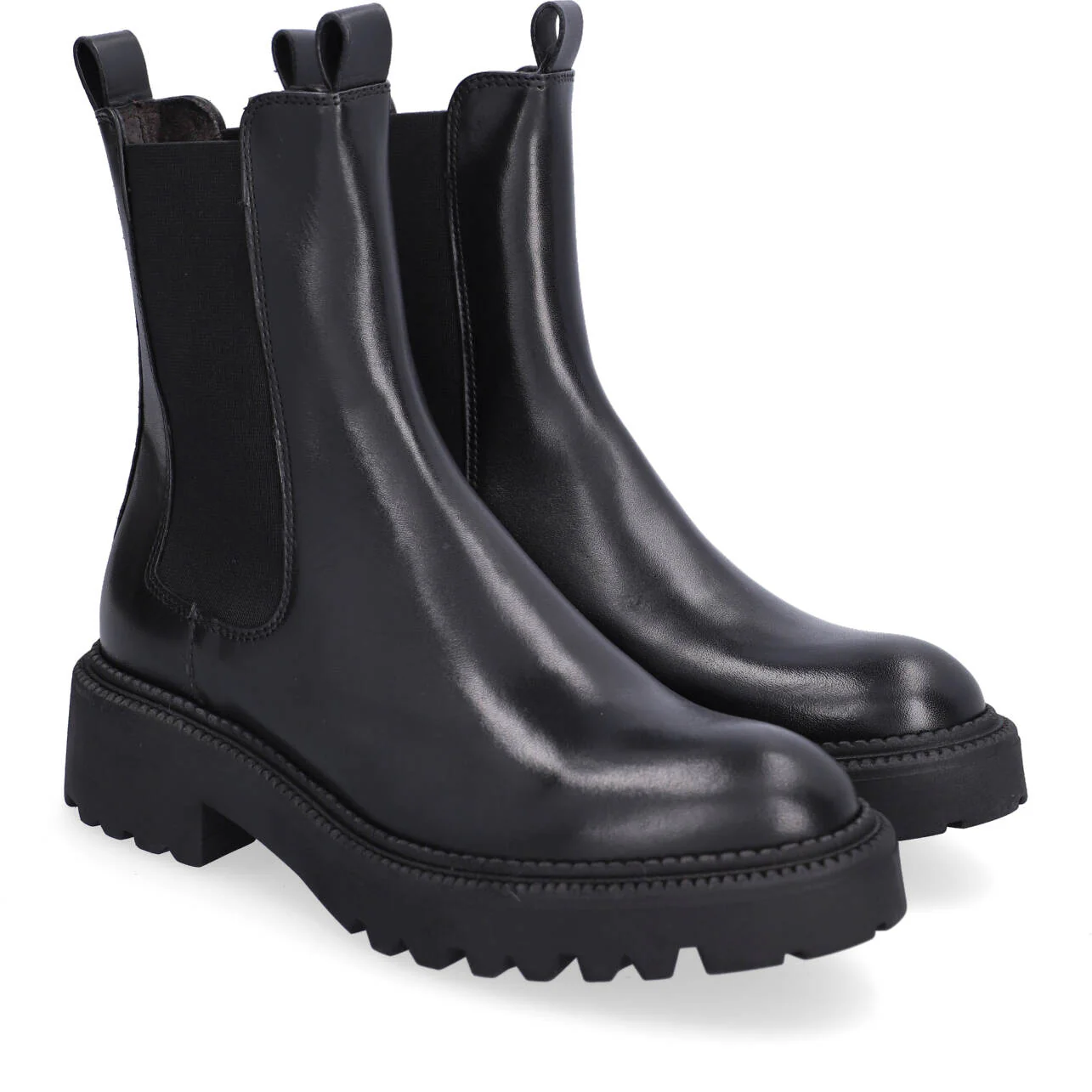 Billi Bi  A5061 Chelsea Støvle - Black calf 80
