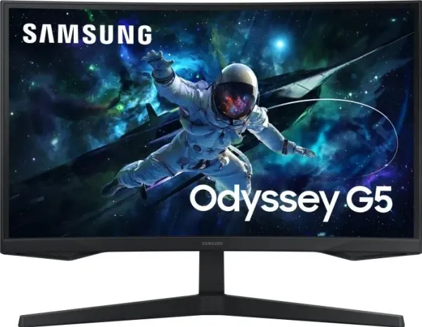 Samsung Odyssey G5 S27CG554EU - G55C Series - LED-skærm - gaming - kurvet - 27