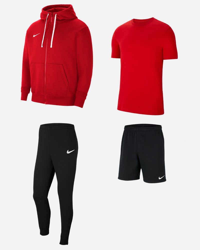 Ensemble Nike Team Club 20 pour Enfant. Sweat-shirt + Bas de jogging + Tee-shirt + Short (4 pièces)