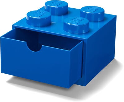 LEGO Skrivebordsskuff 4, Blå