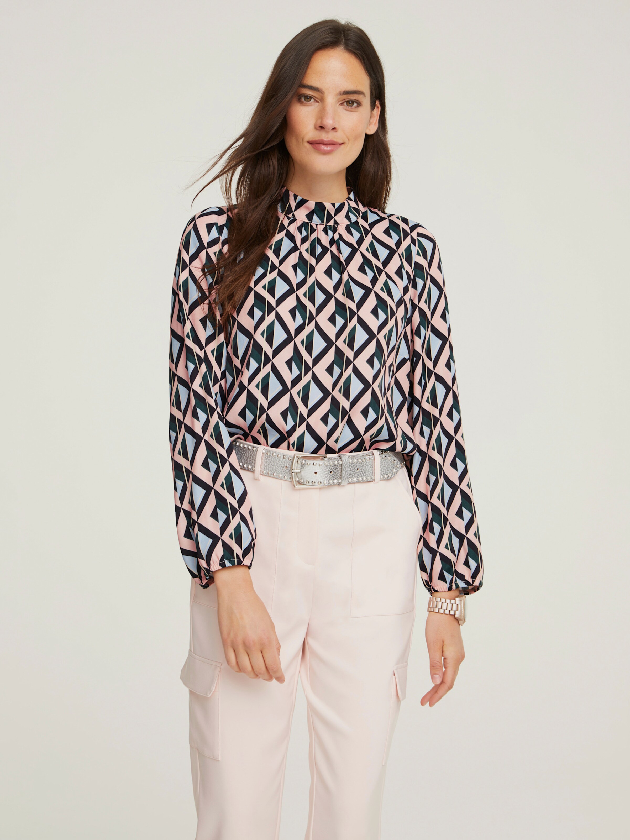 Druckbluse