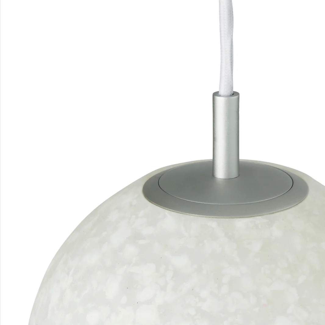 Normann Copenhagen  Pix lampe, hvid - Ø20 cm.