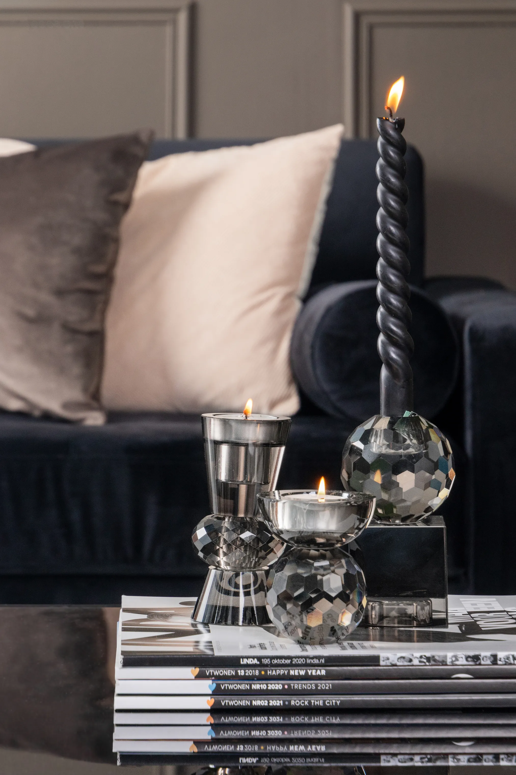 PT Living Crystal Art lysestage