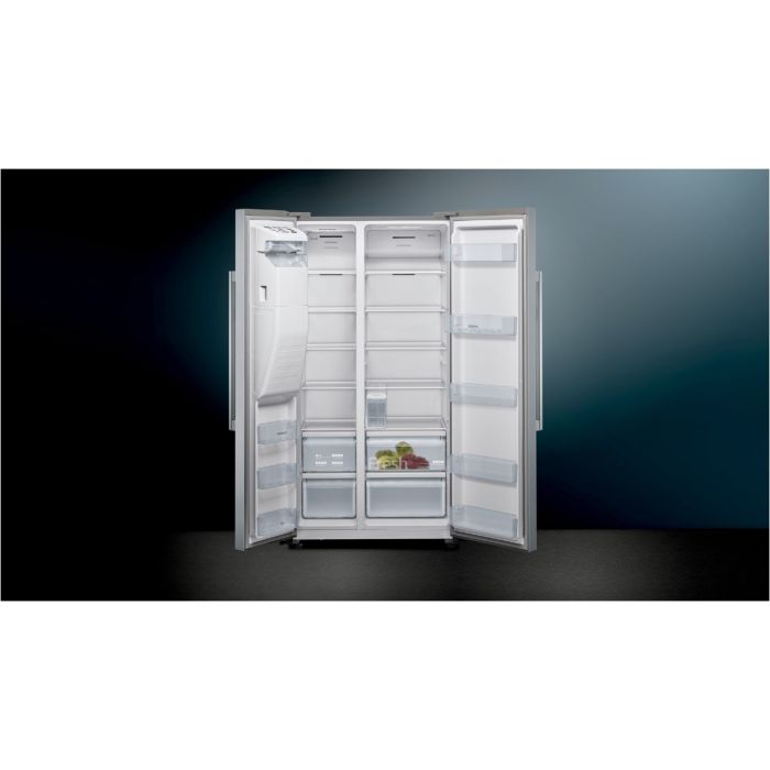 Siemens Side-by-Side iQ500 KA93IVIFP Edelstahl - interner Wassertank