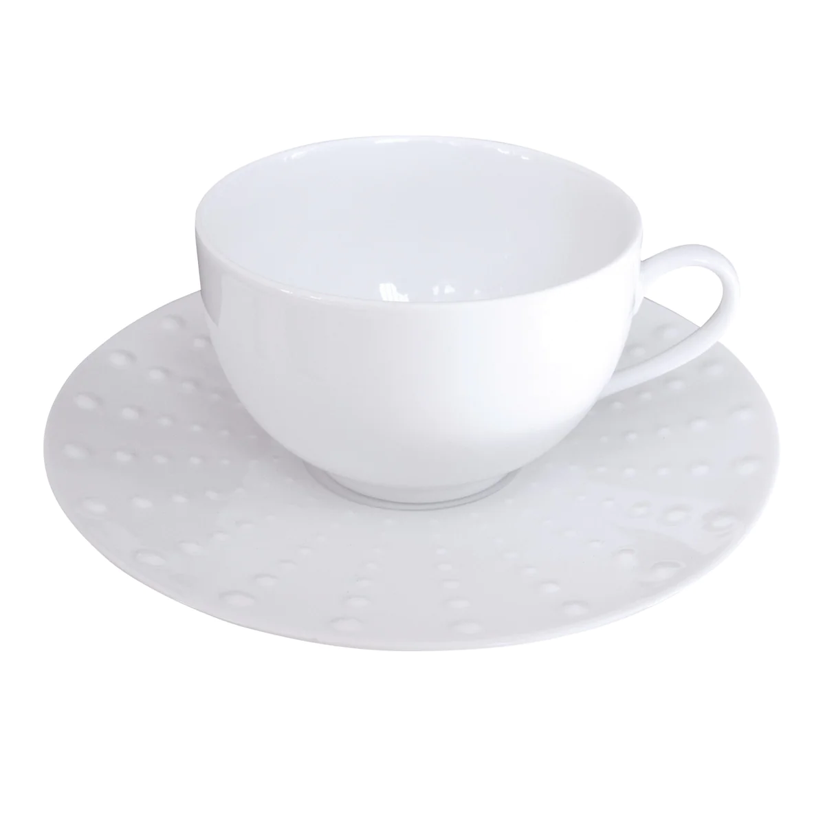 Sania Brillant - Tasse et soucoupe thé 18 cl (lot de 6) Médard de Nobl