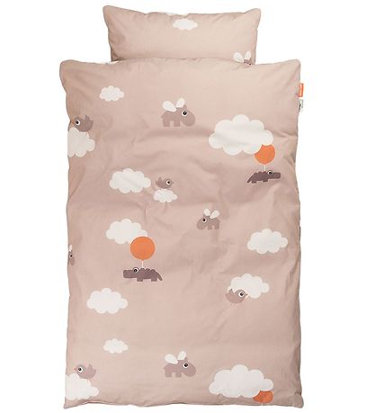 Done by Deer Bettwäsche - Junior - Happy Clouds - Powder