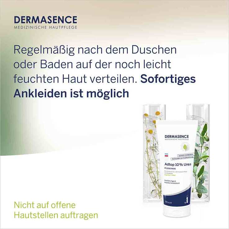 Dermasence Adtop 10% Urea Creme, 200 ml