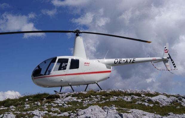 Hubschrauber Rundlflug über die Alpen in Kilb bei St. Pölten als Geschenkidee