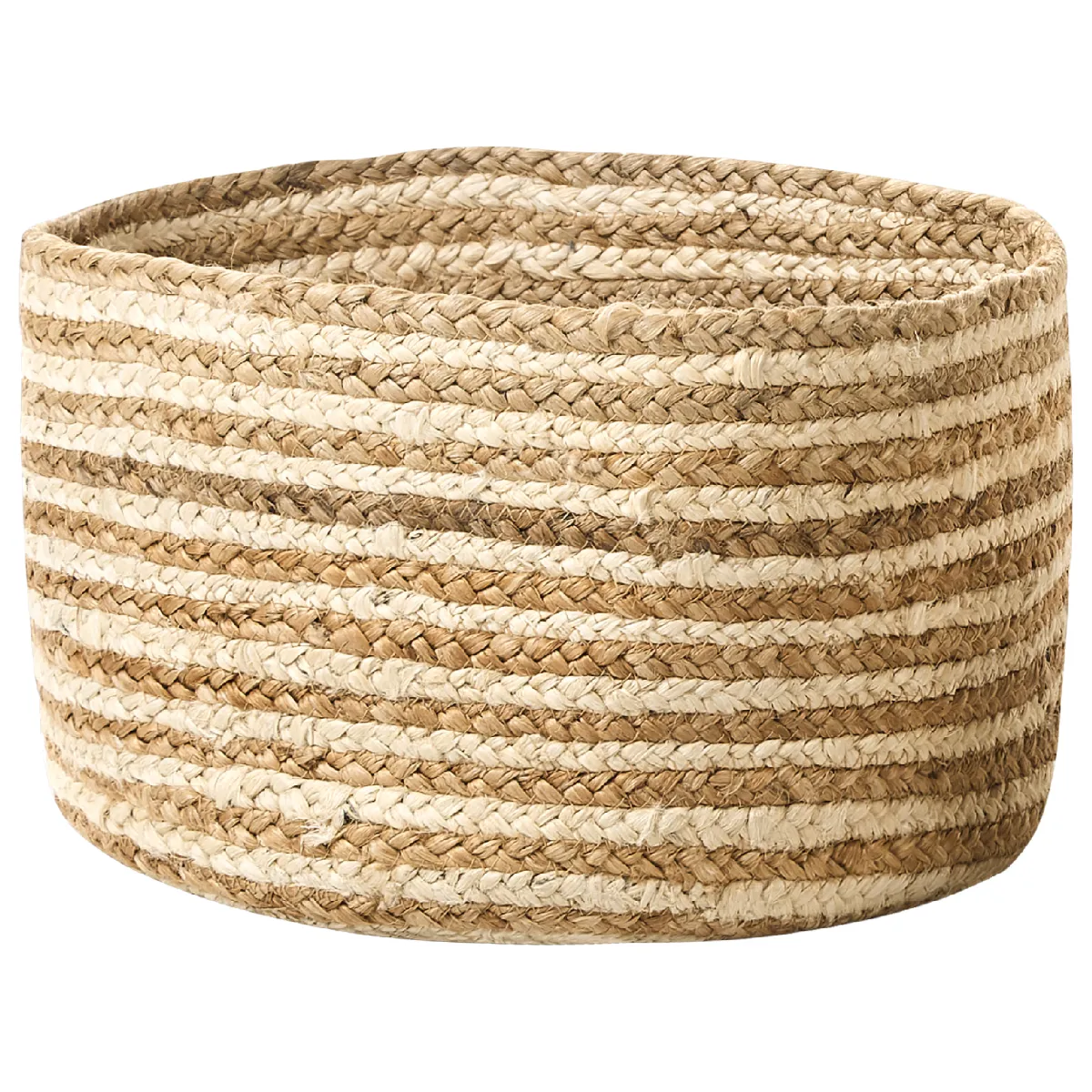 Beliani Paniers KAHU en jute naturel et beige