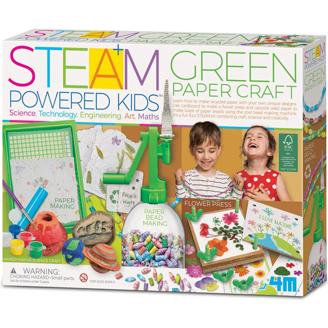 4m steam knutselpakket papierworkshop