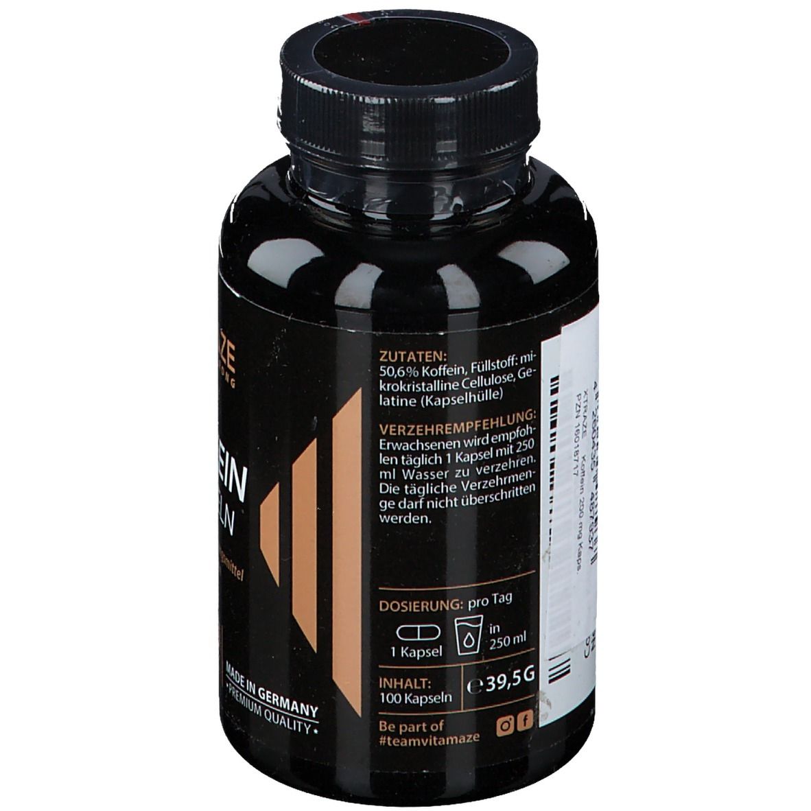 Vitamaze Coffein 200 mg Kapseln