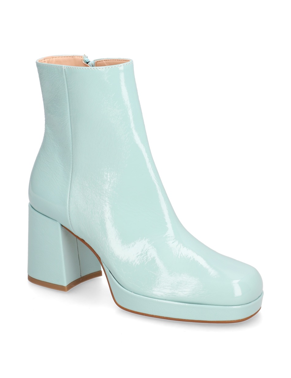 Lackleder Stiefelette