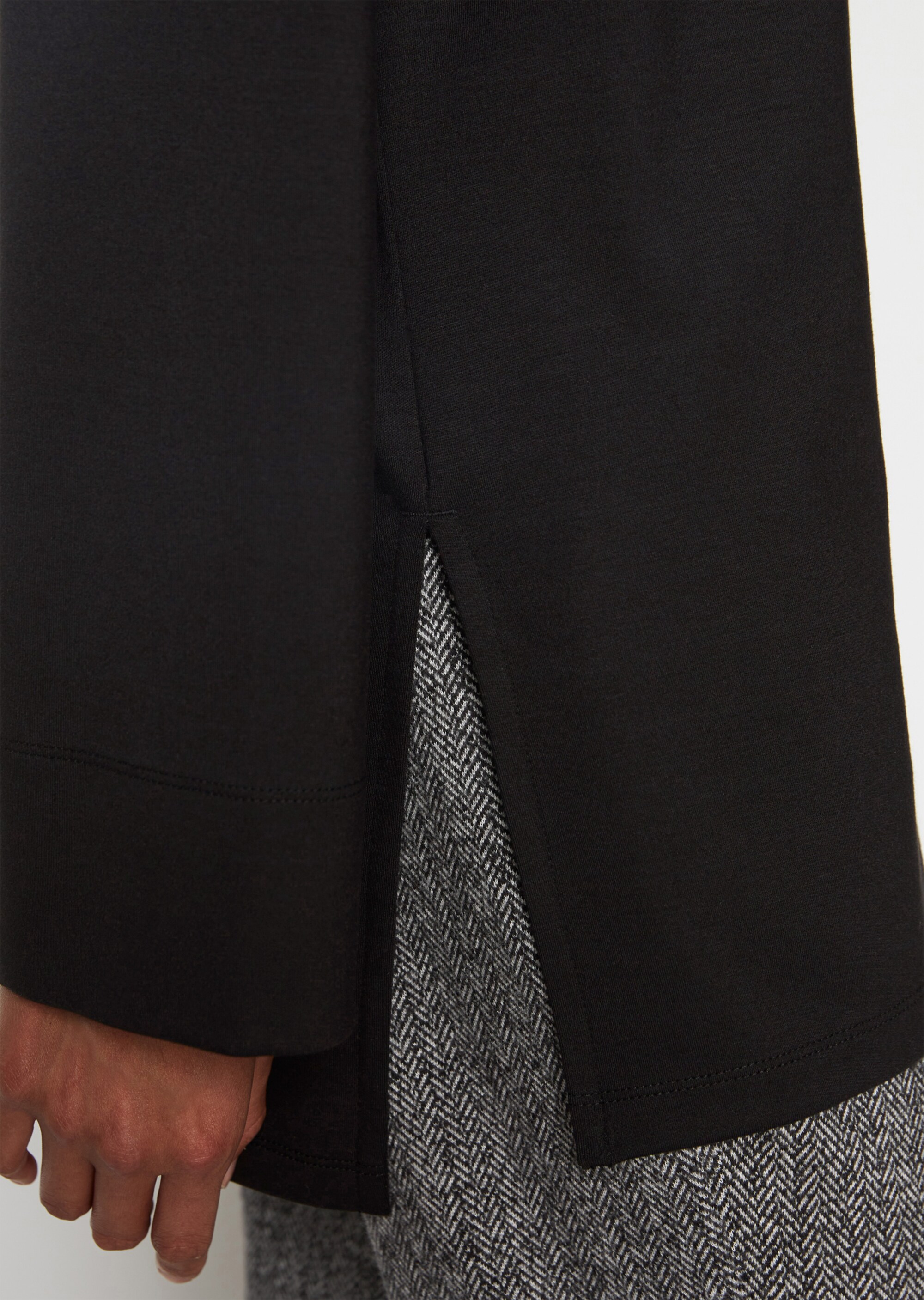 Turtleneck-Sweatshirt relaxedaus TENCEL™ Modal