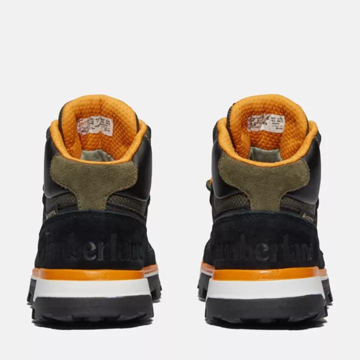 Chaussures de randonnée montantes Trail Trekker pour enfant en noir