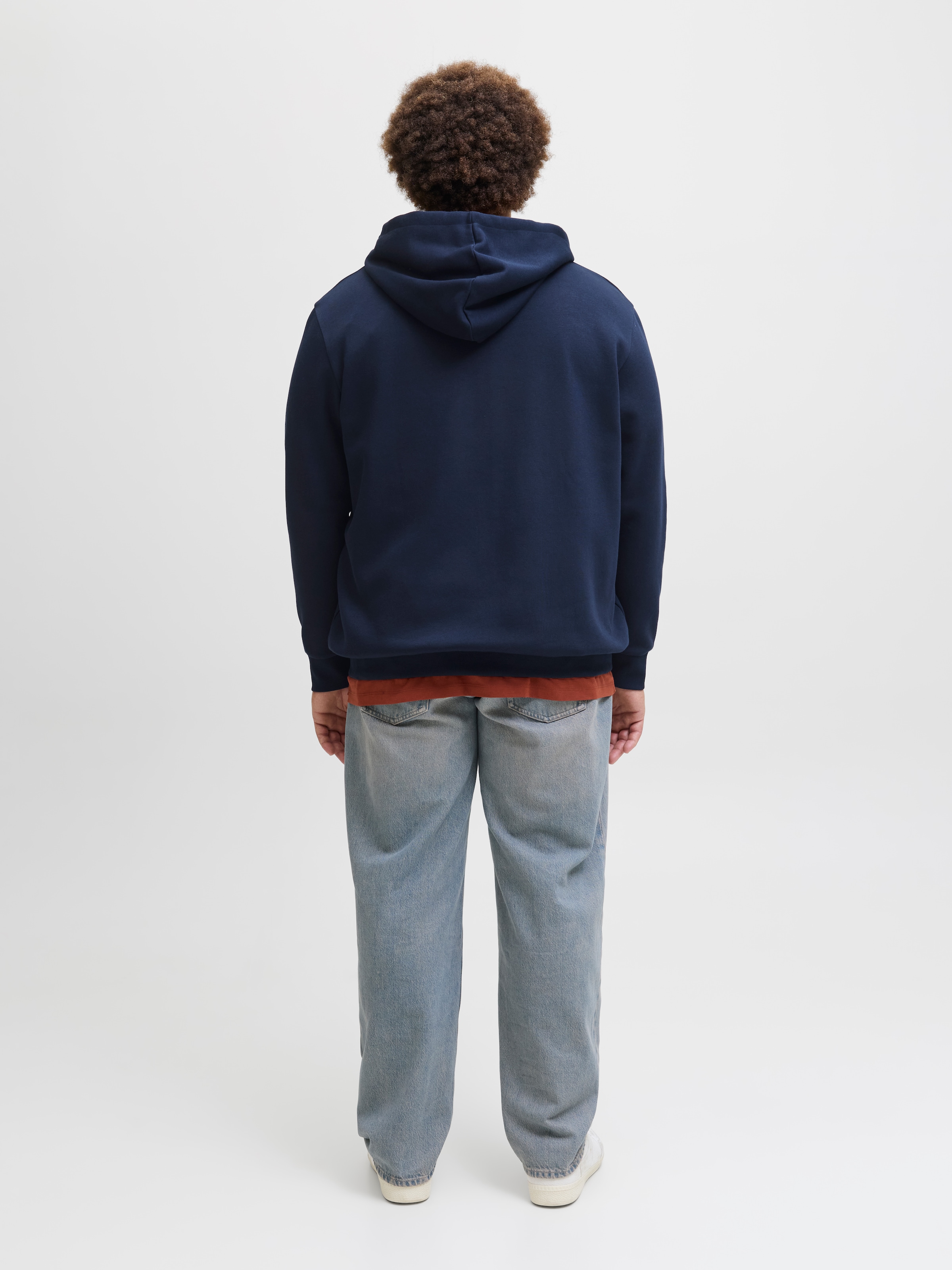Jack & Jones PlusSize Kapuzensweatshirt »JJELOGO SWEAT ZIP HOOD 2 COL AW25  PLS«