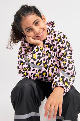 Nordbjørn Saltö Regnsett, Leopardy Parfait Pink