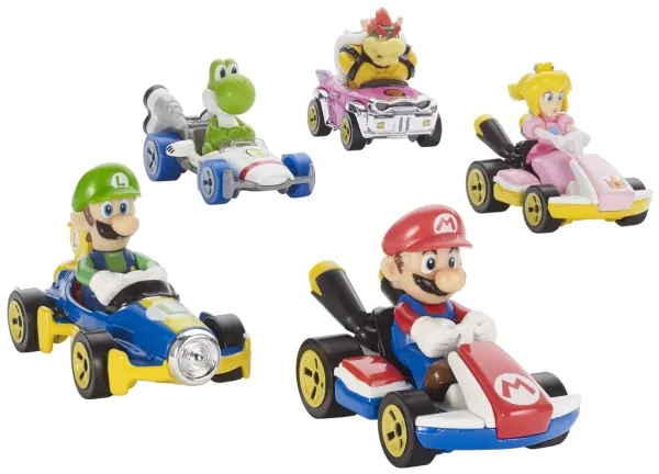 Hot Wheels Mario Kart Standard Kart Vehicle