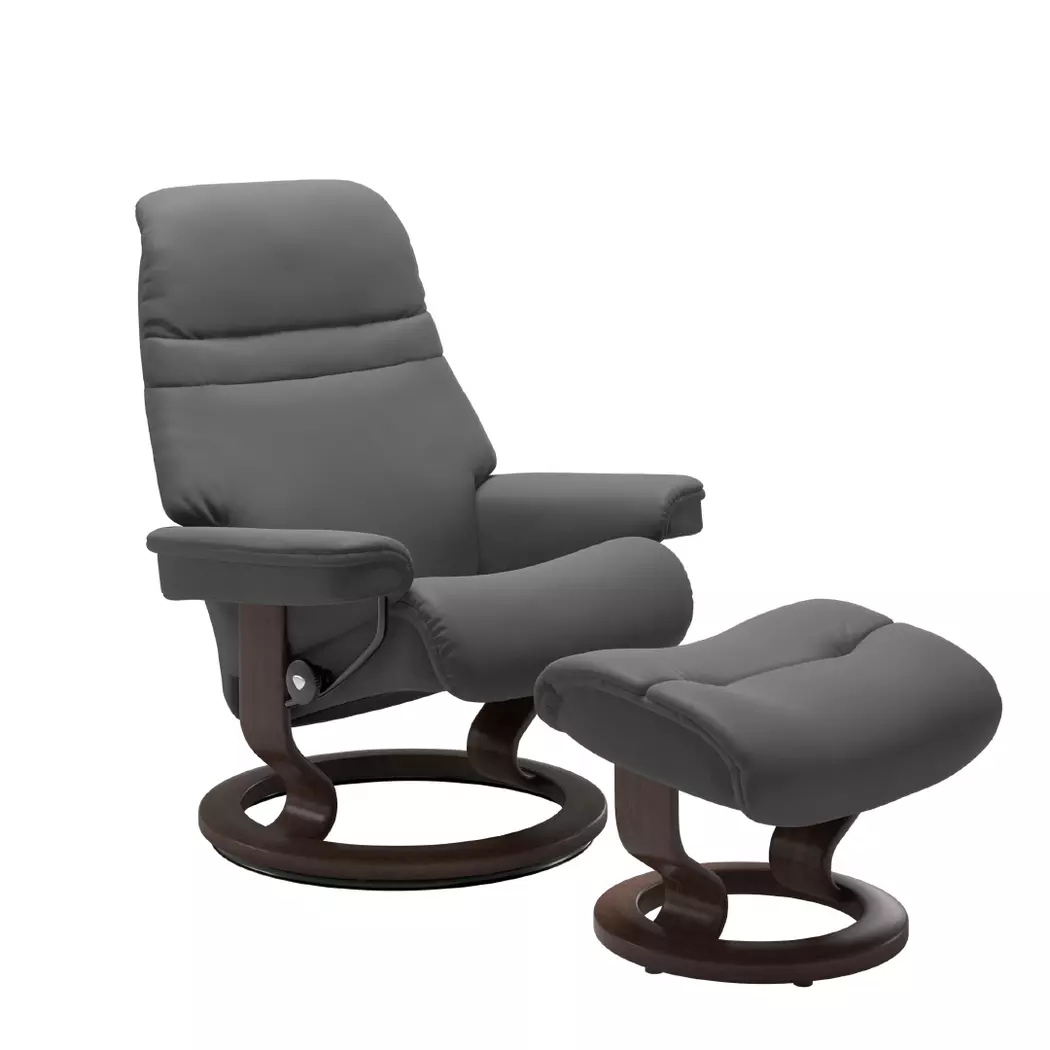 Sessel mit Hocker Sunrise Classic