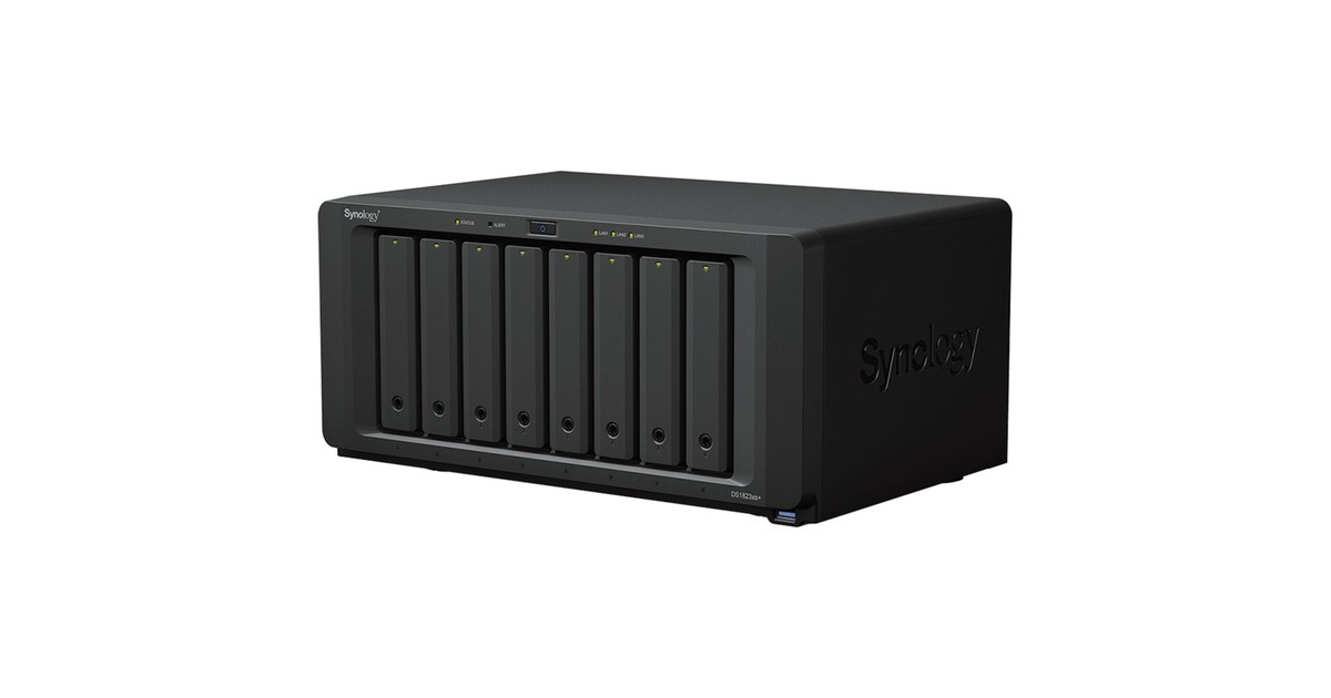 SynologyDiskStation DS1823xs+ nas  (3x LAN, USB-A 3.2 (5 Gbit/s), eSATA)