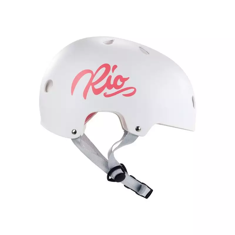 Casque RIO ROLLER Casque Script Blanc