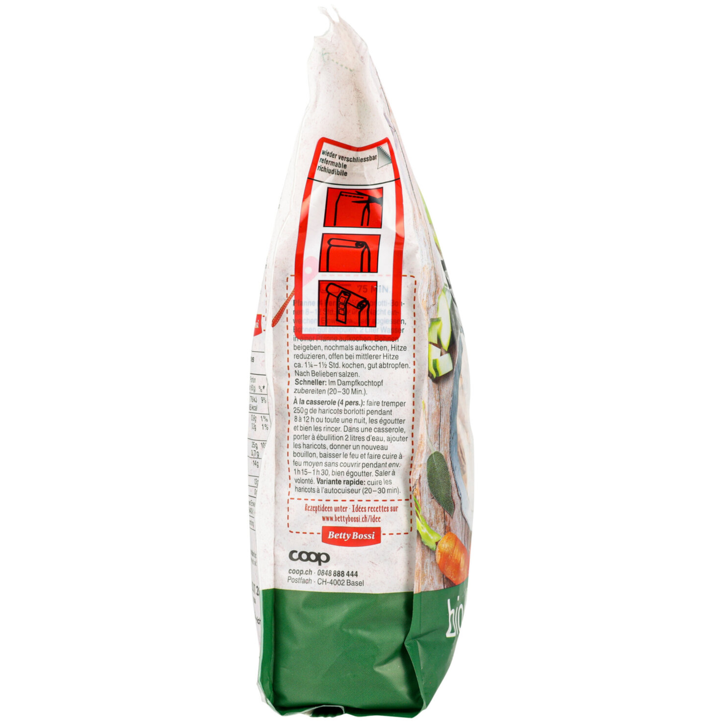 Naturaplan Bio Borlotti-Bohnen