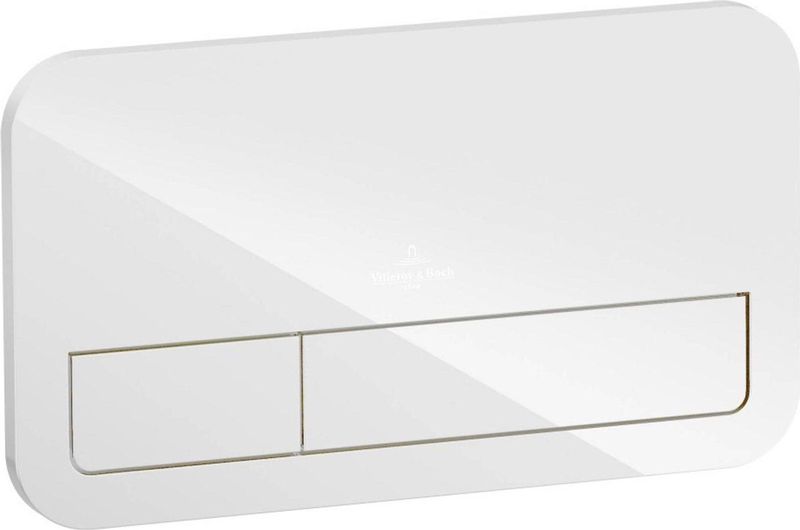 Villeroy & Boch - Viconnect - Bedieningsplaat - Glas - Glossy Wit