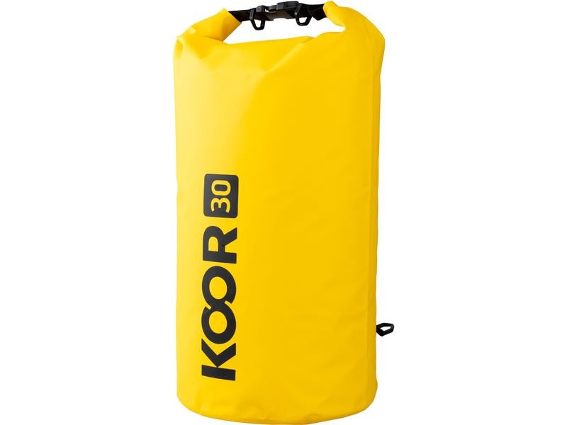 KOOR Dry Bag Zaaino Gelb 30 l Wasserdichter Schwimmsack