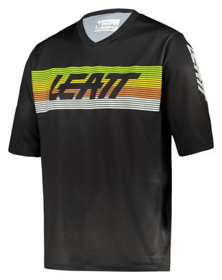 Maillot Manches Courtes VTT Enduro 3.0 Noir