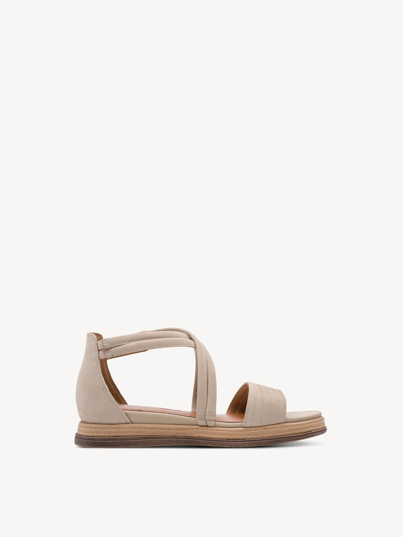 Leren Sandaaltje - beige
