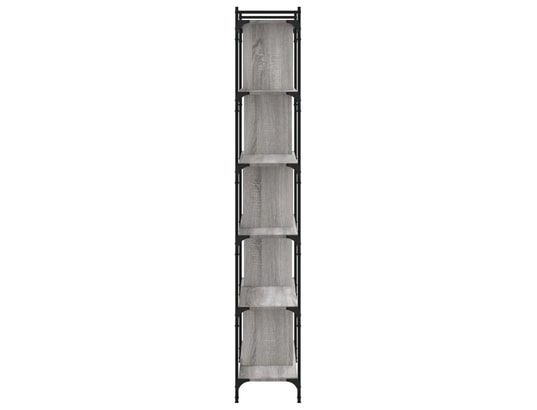 VIDAXL - Bibliothèque 6niveaux sonoma gris 76x32x192cm bois d'ingénie...