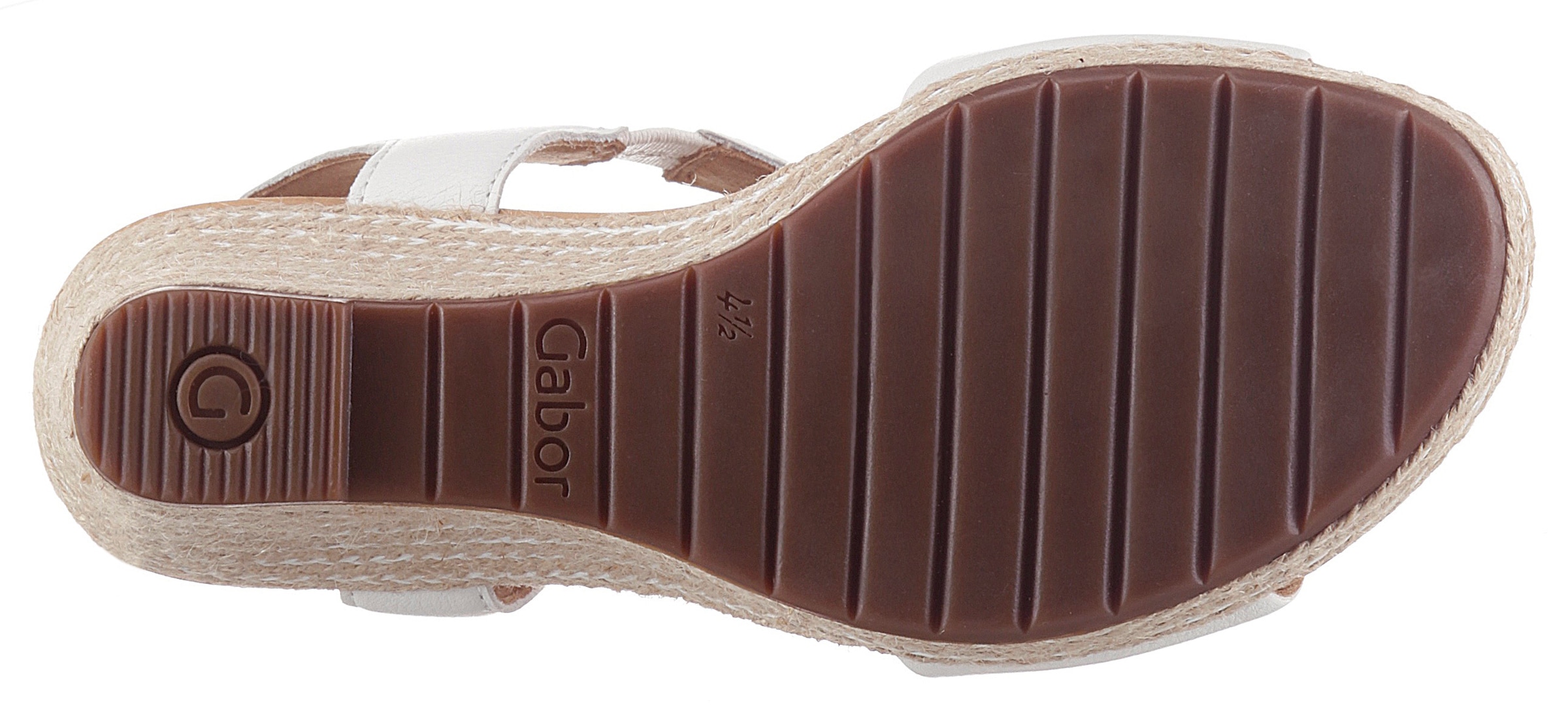 Gabor Sandalette »MILANO«  , Blockabsatz, Sommerschuh, Sandale mit Absatz in Korkoptik