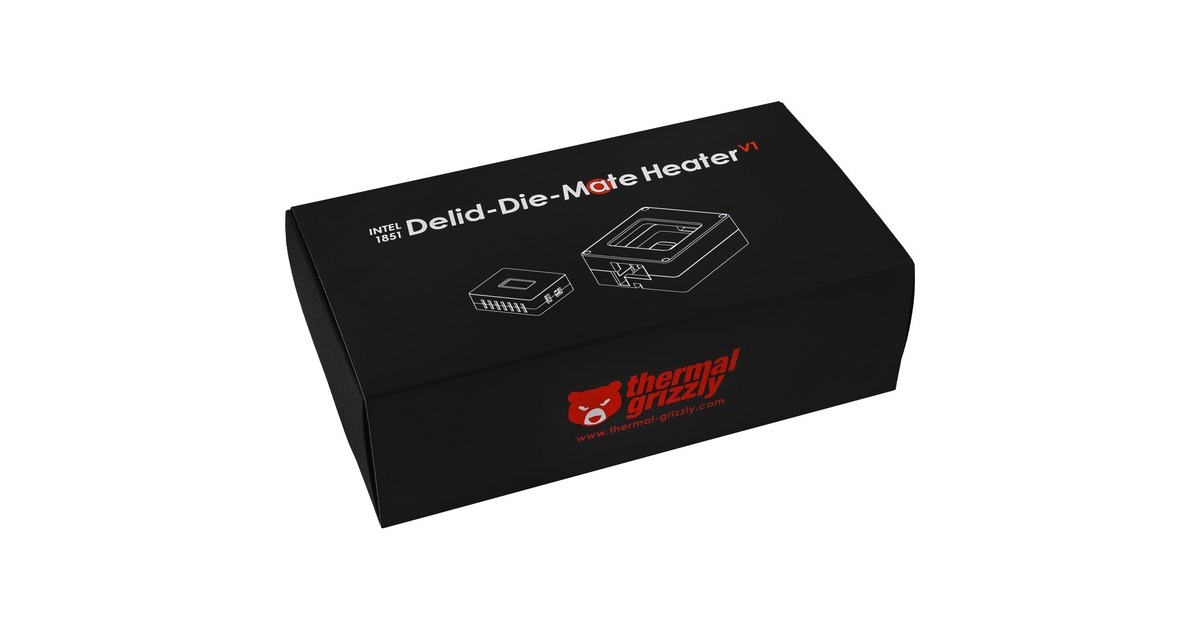 Thermal GrizzlyIntel 1851 Delid-Die-Mate Heater V1 montagegereedschap