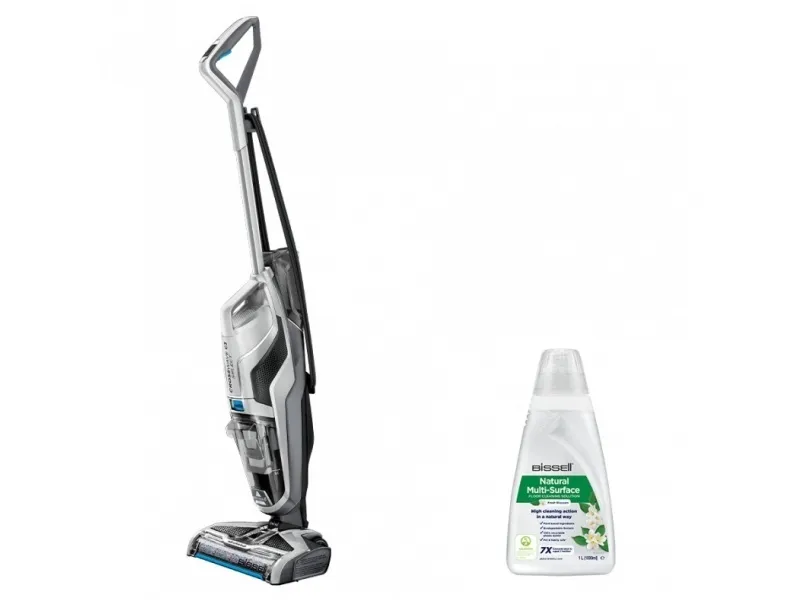 BISSELL CrossWave C3 Select 3551N - Støvsuger - stav - uden pose - sort/blå/titanium