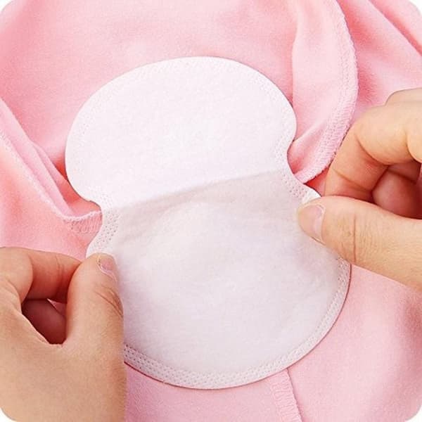 20 stk Selvklebende Svettebeskyttelse - Hvit