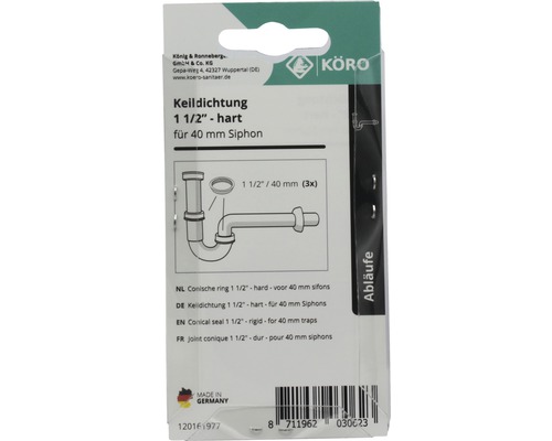 Wigafdichting 1 1/2