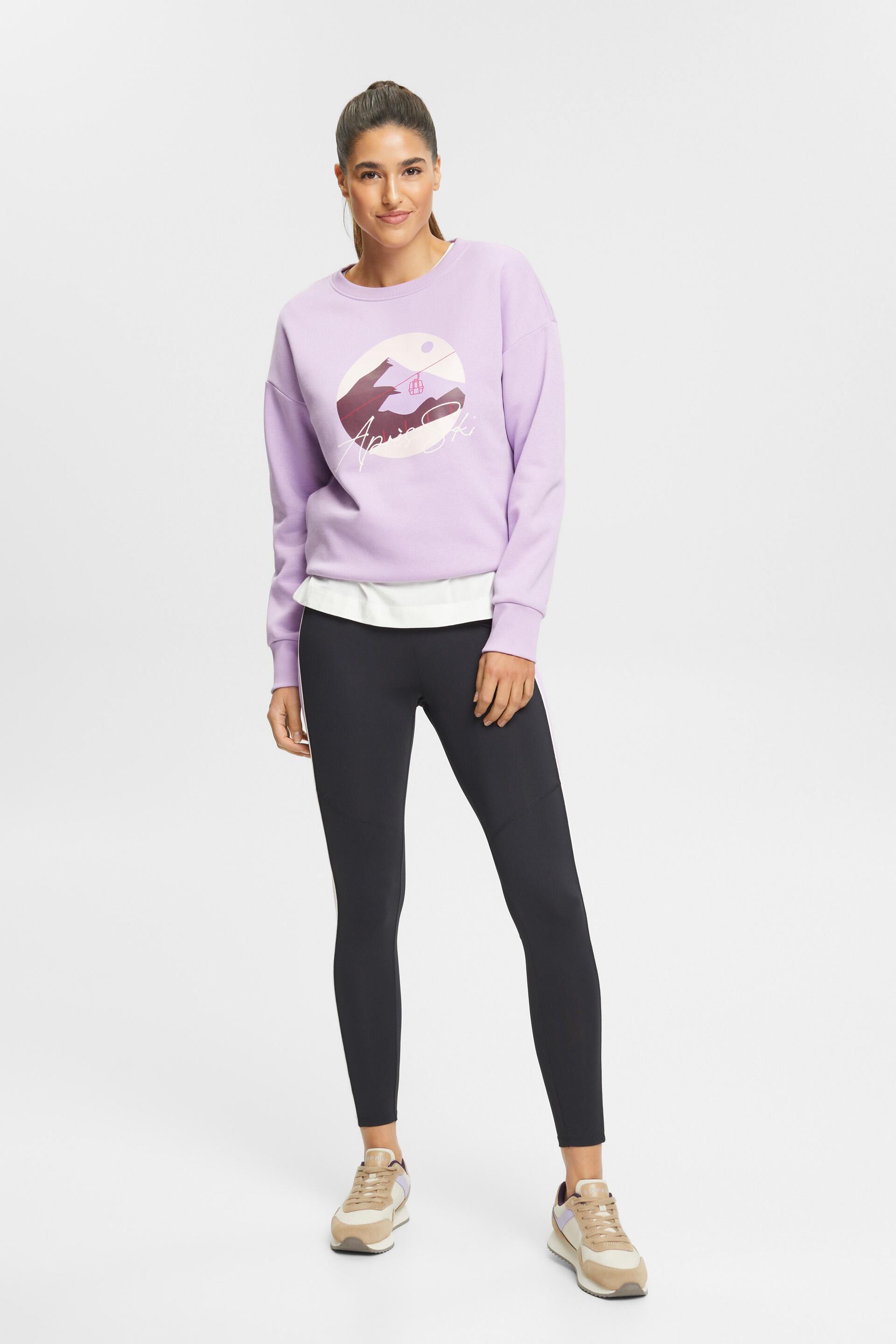 Sweat-shirt à imprimé sur le devant