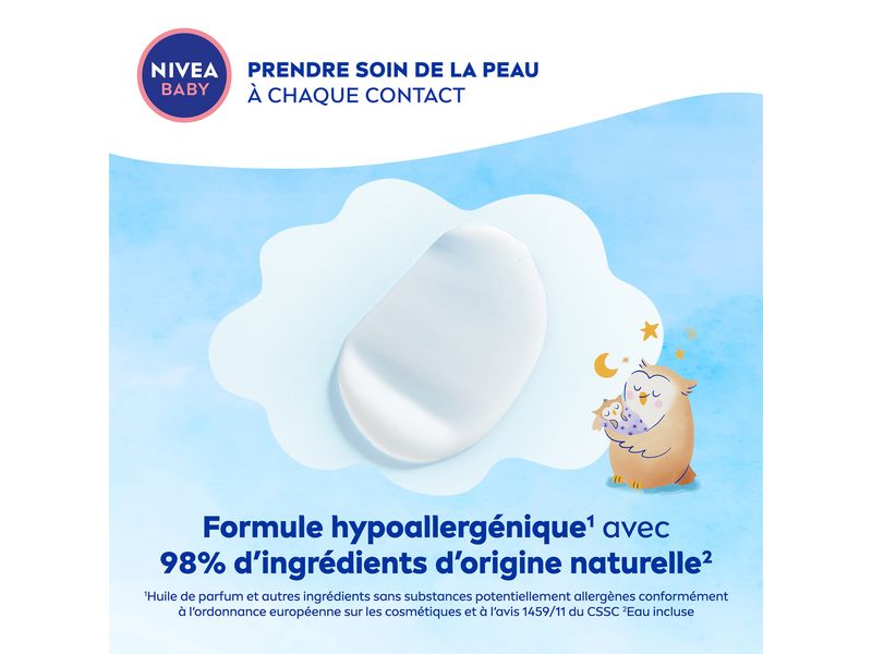 NIVEA BABY Baby-Pflegelotion Gute Nacht 200 ml Körperpflege stärkt die Haut und unterstützt ihre natürliche Entwicklung